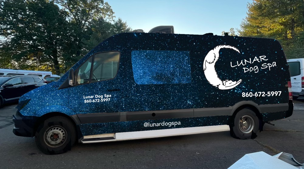 Lunar Dog Spa Van